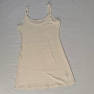 Women's Ivory AMERICAN EAGLE OUTFITTERS Tank Dress Size Small EUC!
